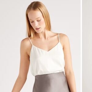 Quince Silk Washable V-Neck Cami
